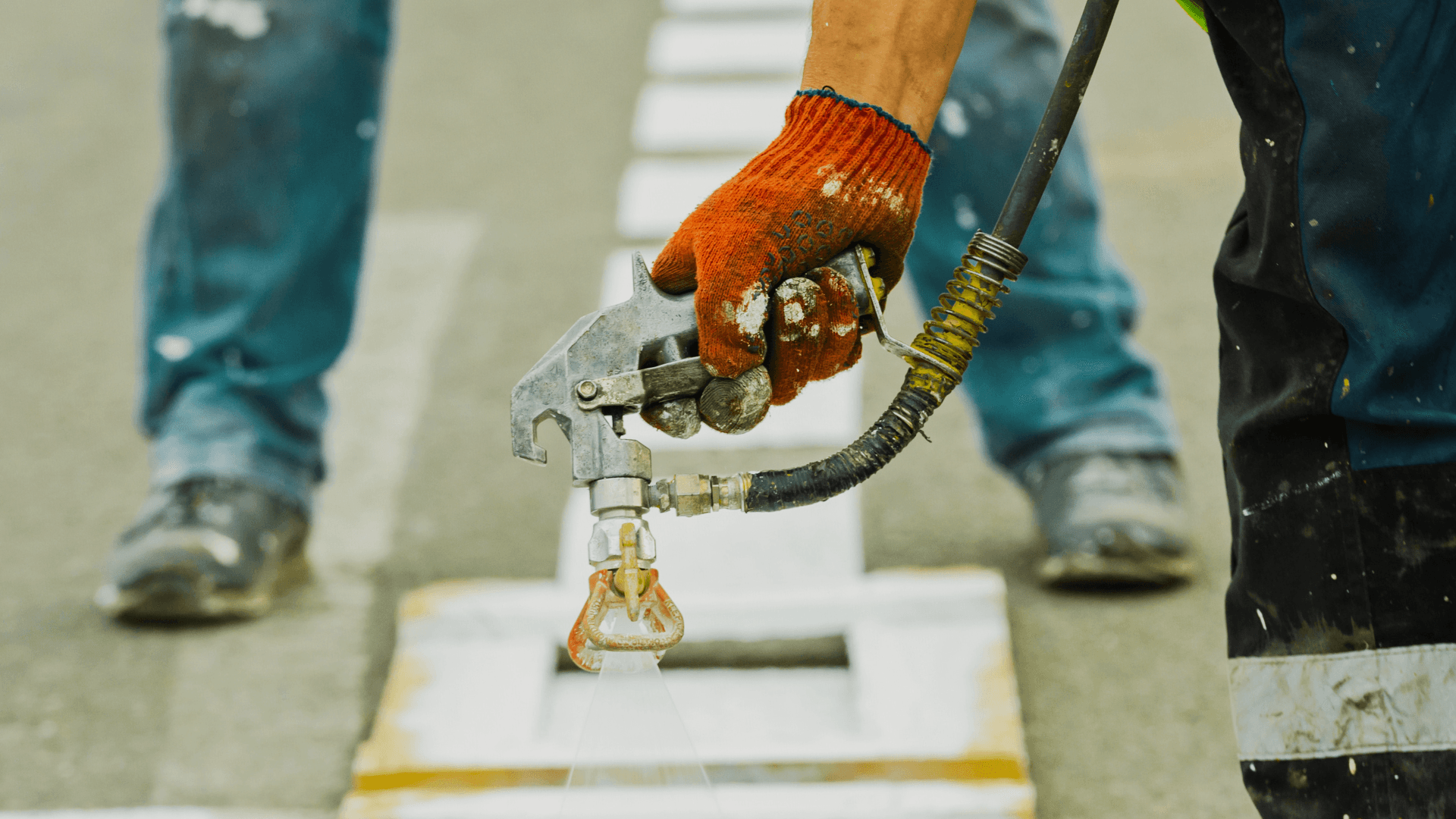 Road paint background